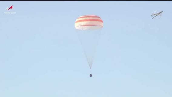 NASA astronaut returns to Earth after US record stay in space