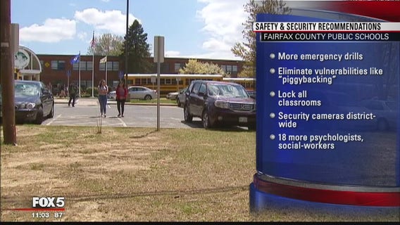 Fairfax County School Board to consider $20 million school security overhaul