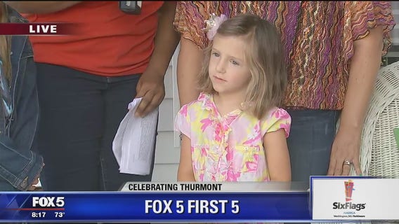 Thurmont | Zip Trip: The Six Flags America FOX 5 First 5 -- Meet Hannah