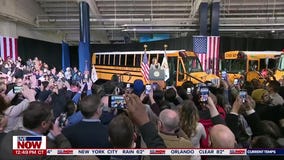 Kamala Harris announces electric school bus grant awards for US school districts