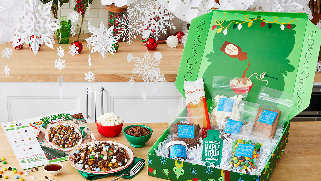 Buddy the Elf Spaghetti meal kits come to HelloFresh