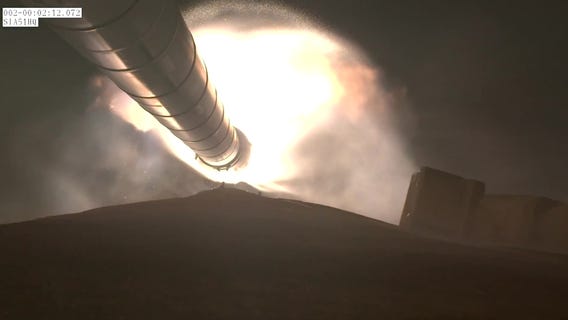 Watch: Rocketcam views of the Artemis I launch