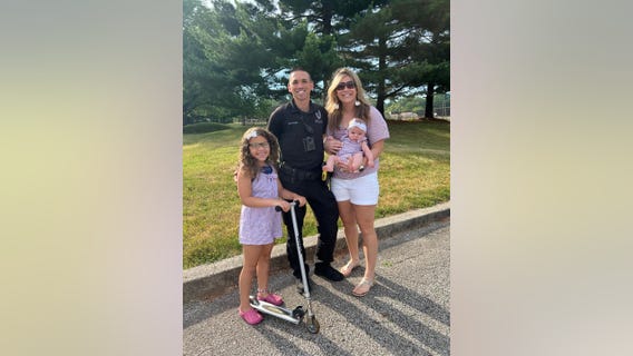 Officer, wife adopt baby girl left in Safe Haven box at hospital