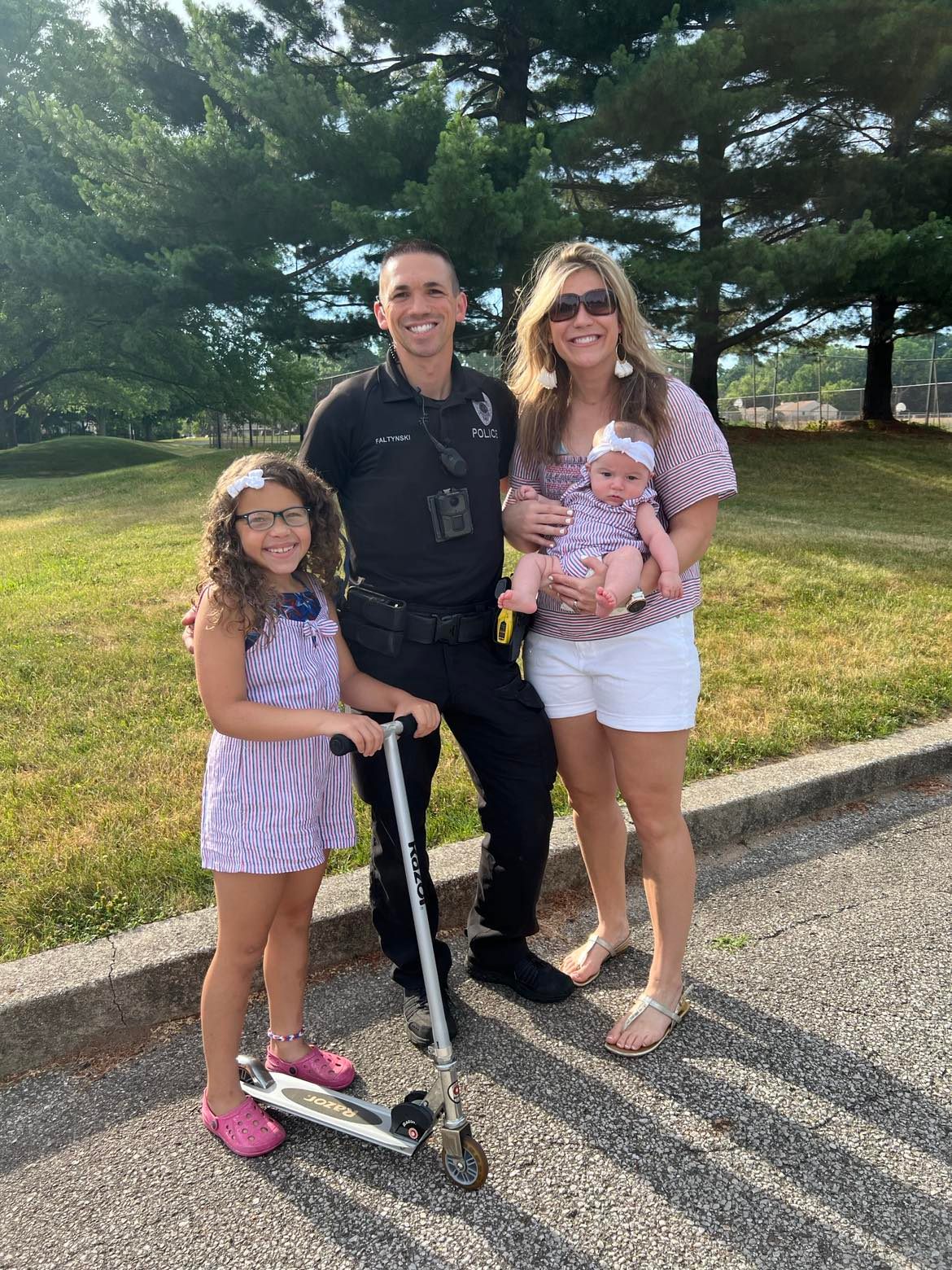 Officer, wife adopt baby girl left in Safe Haven box at hospital