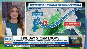 Holiday storm looms as storms could impact Thanksgiving weekend plans