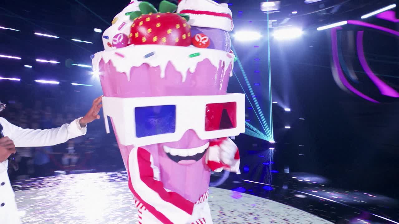 Milkshake's identity revealed on 'The Masked Singer'