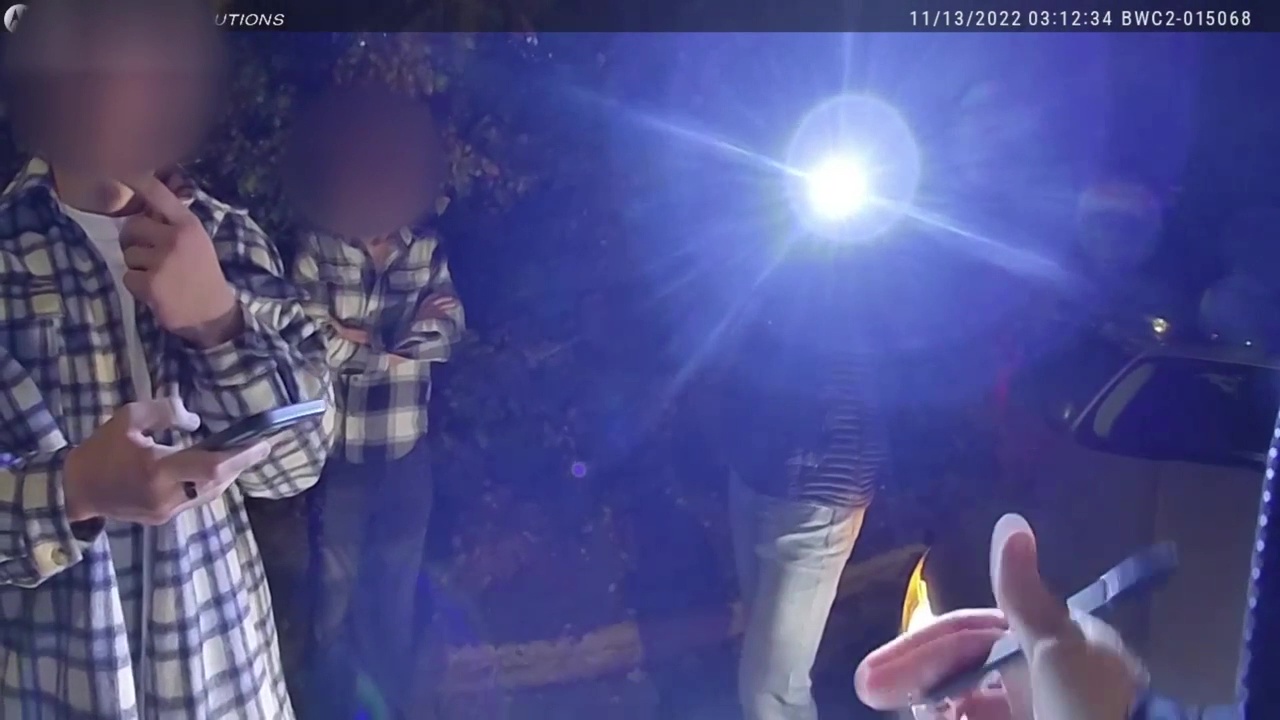 Idaho police bodycam captured group of people walking on night of murders