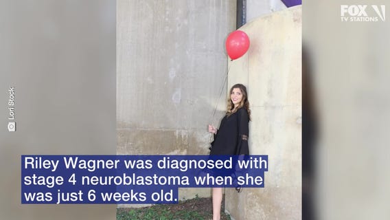 Bride returns to hospital that cured her childhood cancer