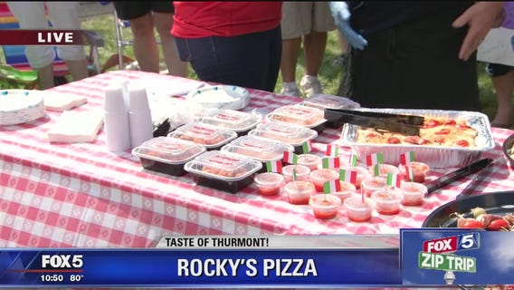 Fox 5 DC gets a taste of Thurmont on our ZipTrip at Simply Asia and Rocky's Pizza