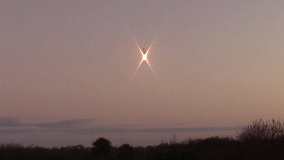 Watch (and listen) as the Falcon 9 booster lands