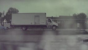 Dashcam footage shows New Orleans tornado flipping a truck