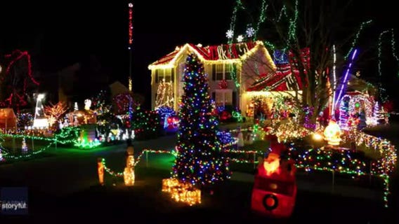 Ohio holiday home captured by drone photographer