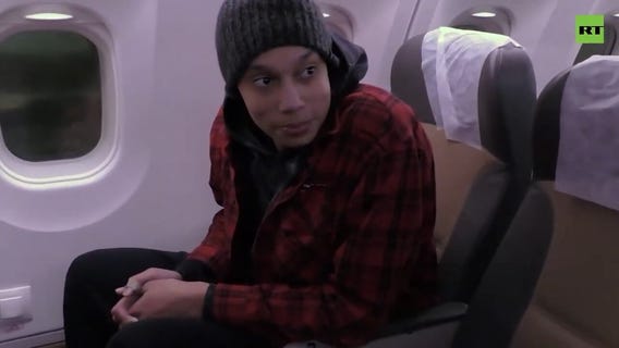 Footage of Brittney Griner prisoner swap released by Russia