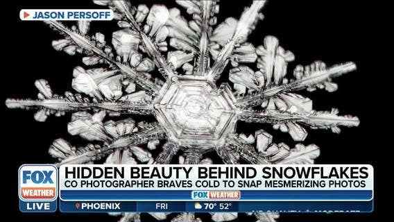 Colorado photographer captures unusual snowflake formation