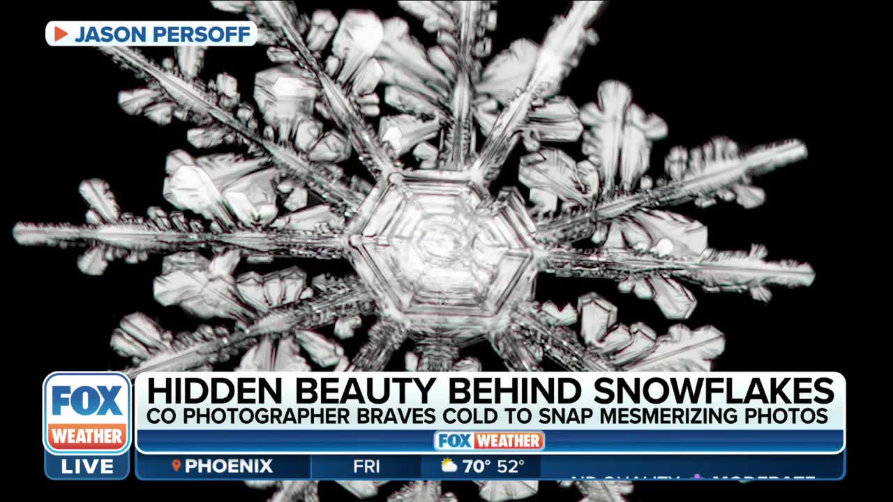 Colorado photographer captures unusual snowflake formation