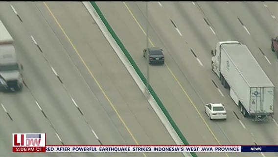 Wild police chase in Dallas with a K9 surprise for the suspect