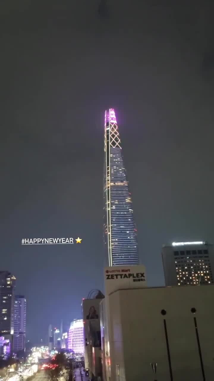 Fireworks mark New Year in South Korean capital