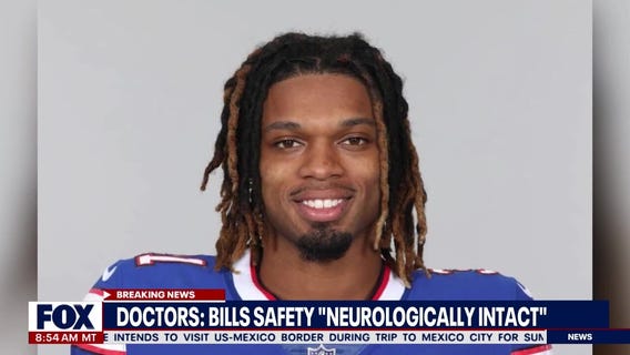 Damar Hamlin showing 'remarkable improvement,' appears to be 'neurologically intact'