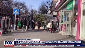 U.S. announces Covid restrictions for travelers from China