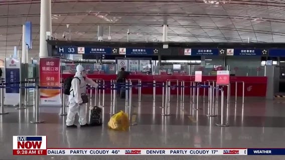 Breakdown of Covid surge in China as U.S. add travel restrictions