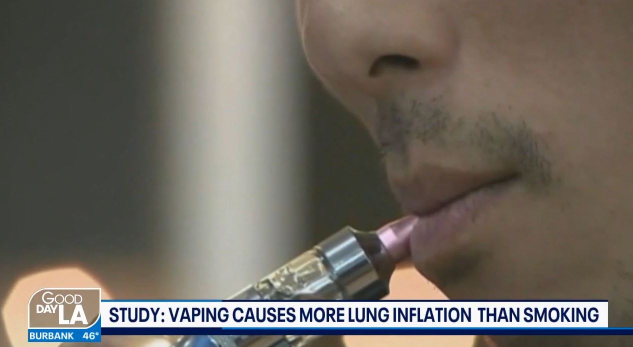 Vaping could be more harmful to lungs than smoking cigarettes