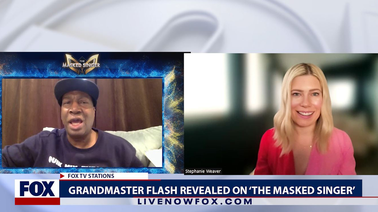 Grandmaster Flash discusses experience on 'The Masked Singer'