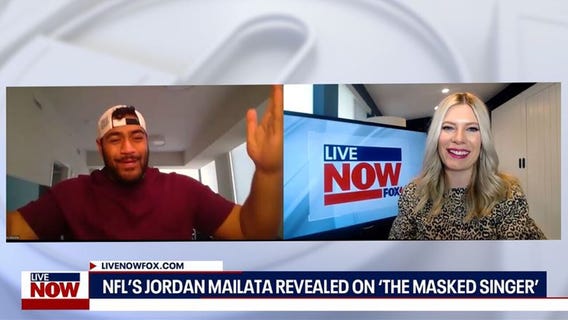 NFL's Jordan Mailata revealed on 'The Masked Singer'