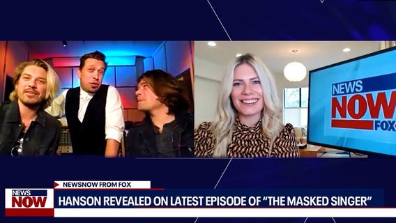 Hanson revealed on 'The Masked Singer'