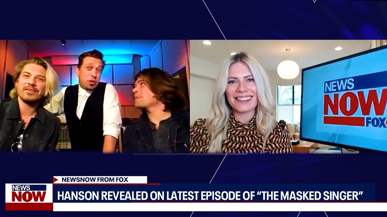 Hanson revealed on 'The Masked Singer'