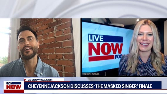 Cheyenne Jackson discusses experience on 'The Masked Singer'