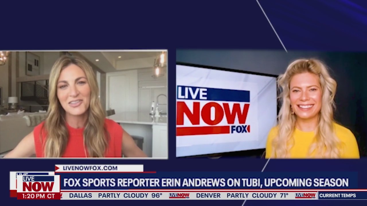 FOX Sports reporter Erin Andrews on Tubi, upcoming NFL season