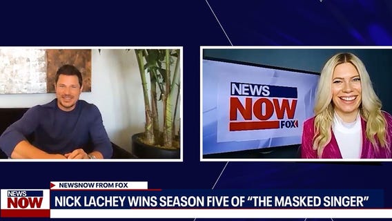 Nick Lachey wins Season 5 of 'The Masked Singer'