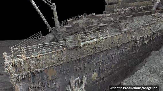 New full-scale Titanic images