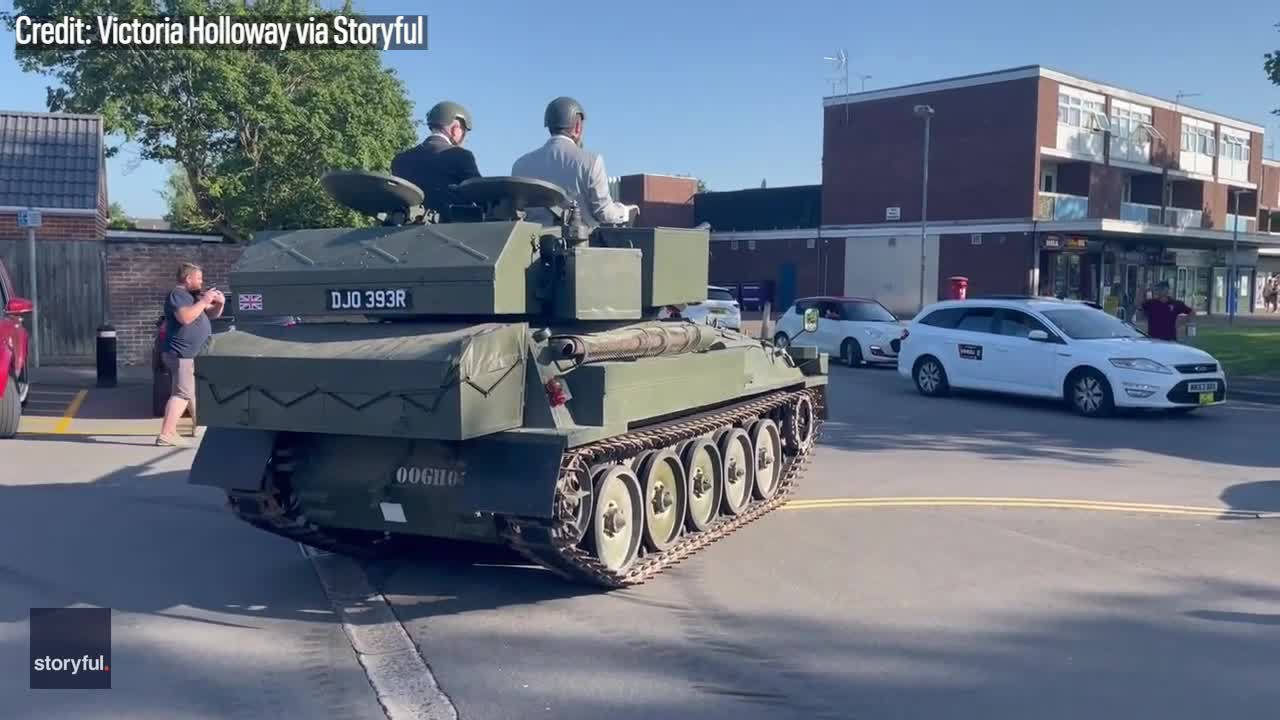 Prom Tank Teen takes tank to prom | LiveNOW from FOX