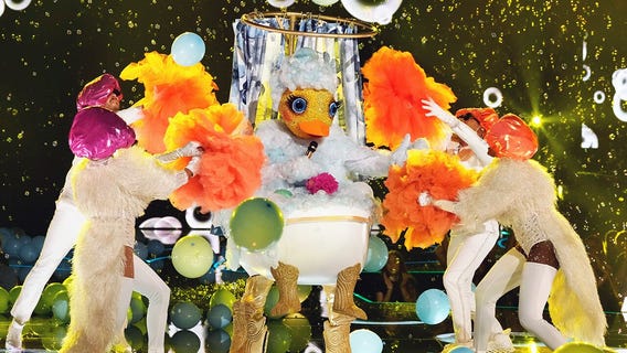 Rubber Ducky revealed on 'Masked Singer' premiere