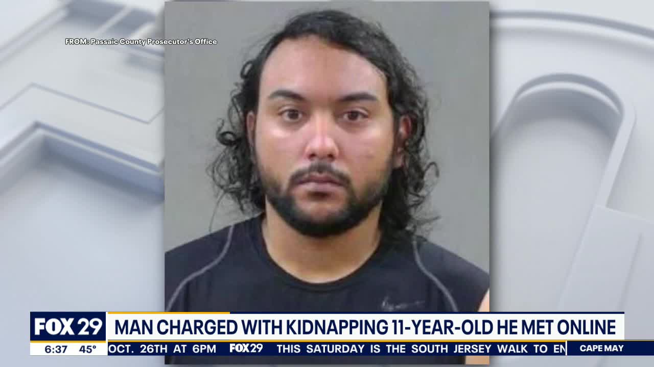 Delaware man charged with kidnapping 11-year-old he met online ...