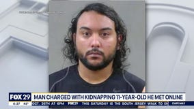 Delaware man charged with kidnapping 11-year-old he met online, officials say