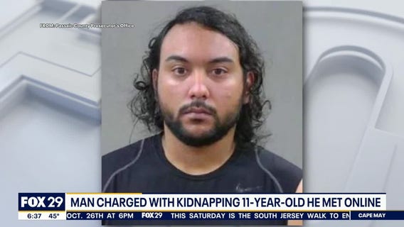 Delaware man charged with kidnapping 11-year-old he met online, officials say