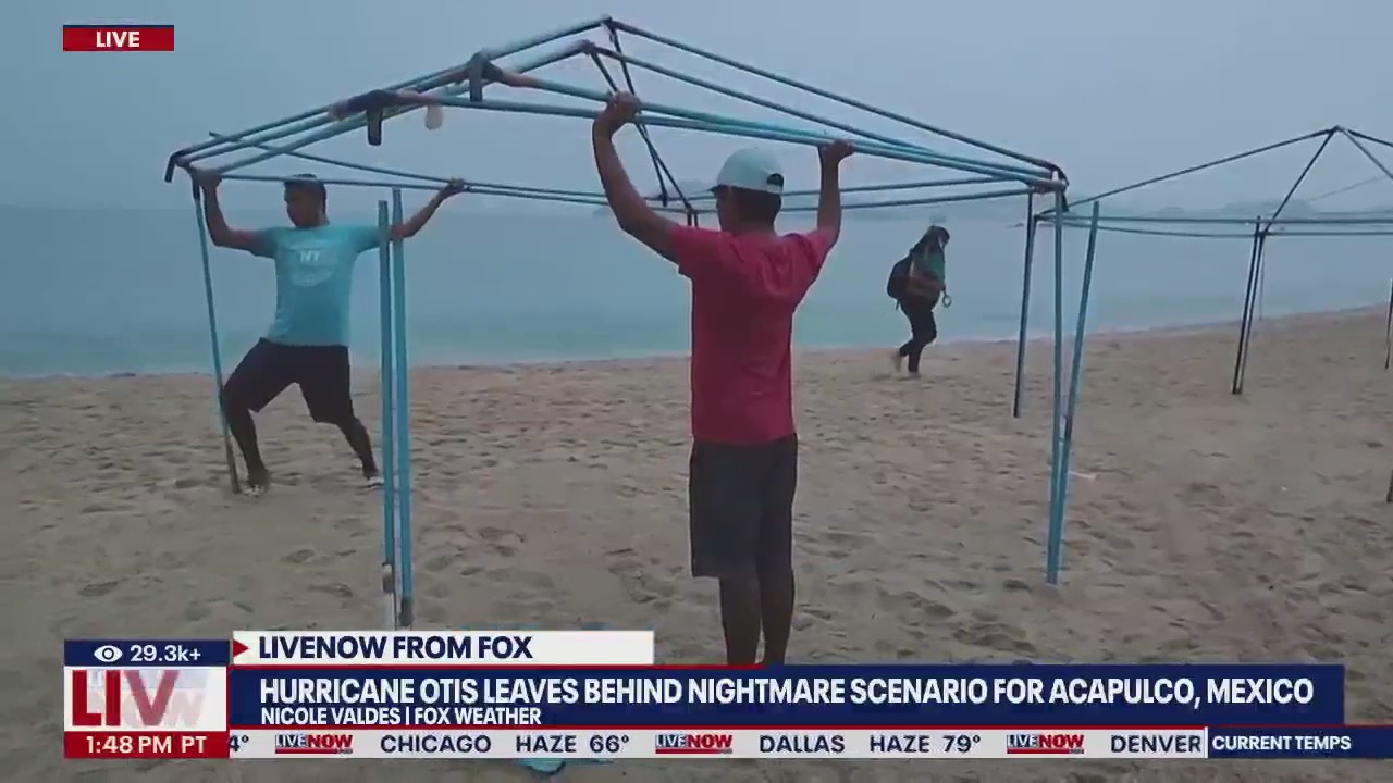 Hurricane Otis slams Acapulco, Mexico