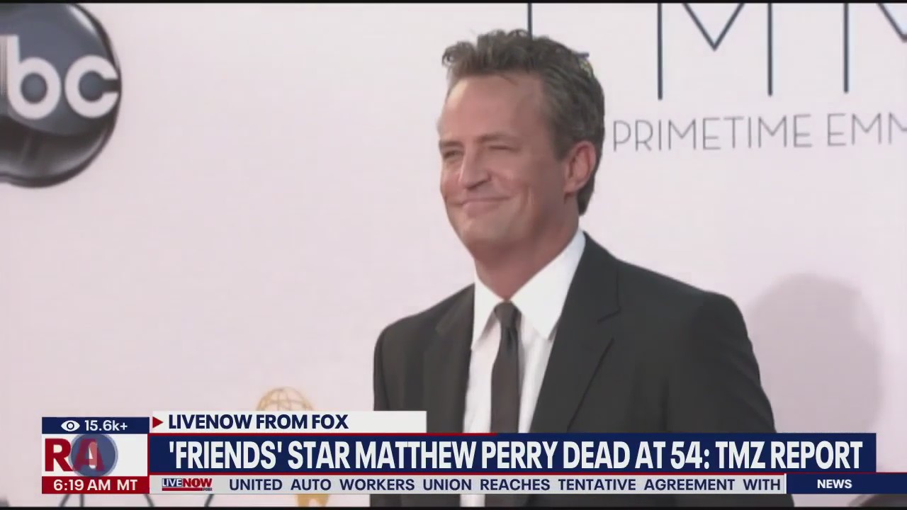 'Friends' star Matthew Perry dead at 54