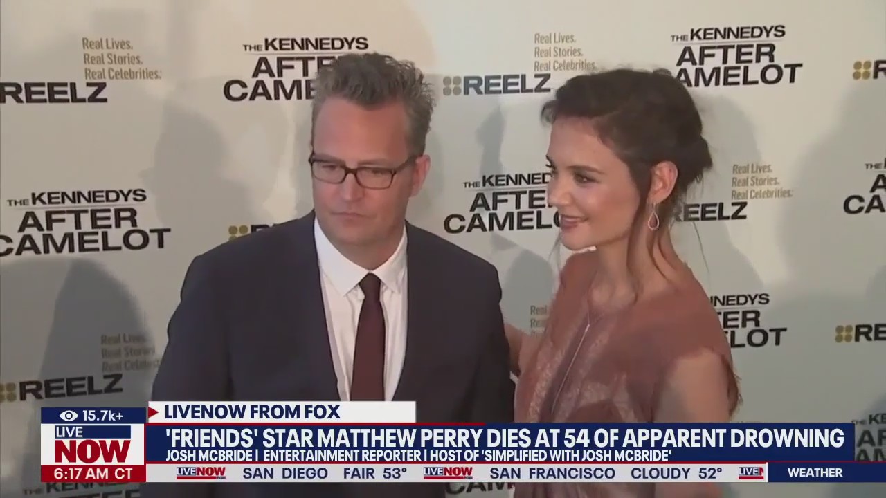 Hollywood mourns 'Friends' star Matthew Perry