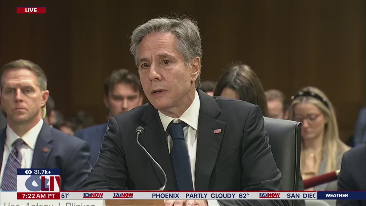 Blinken can't guarantee Hamas won't steal US aid