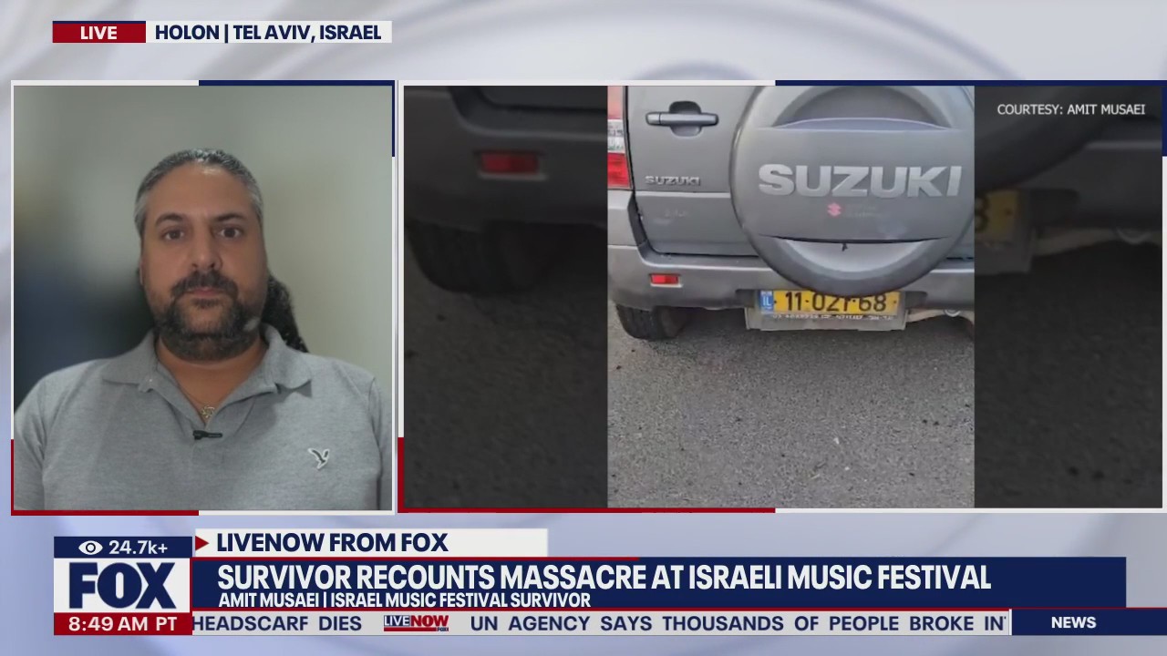 Survivor recounts massacre at music festival