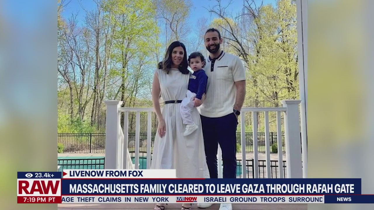 MA family among 400 cleared to leave Gaza