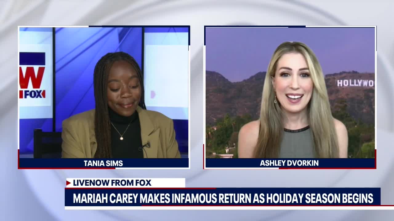 Mariah Carey returns as holiday season nears