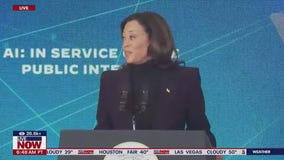 VP Harris promotes responsible AI in UK