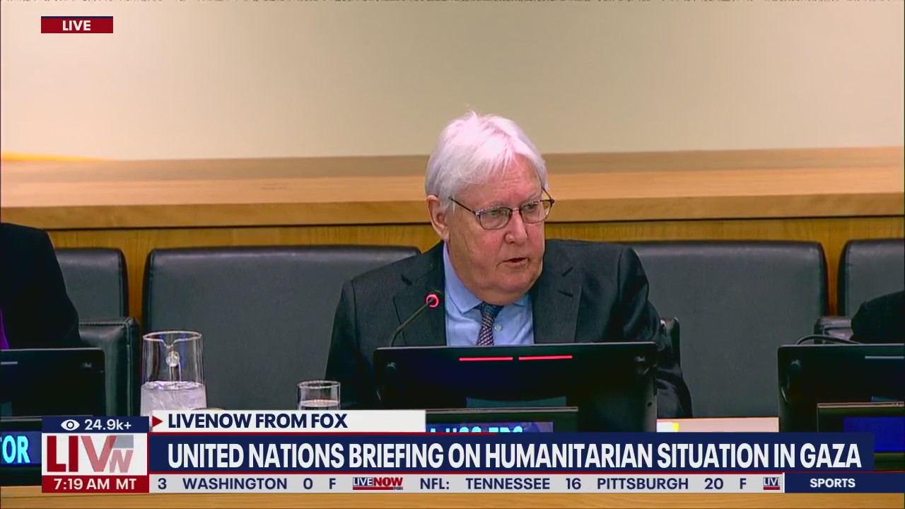 UN briefing on humanitarian situation in Gaza