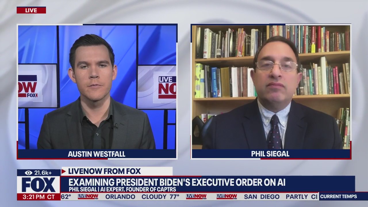 President Biden signs executive order on A.I.