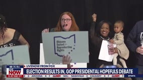 Election results in, GOP hopefuls debate