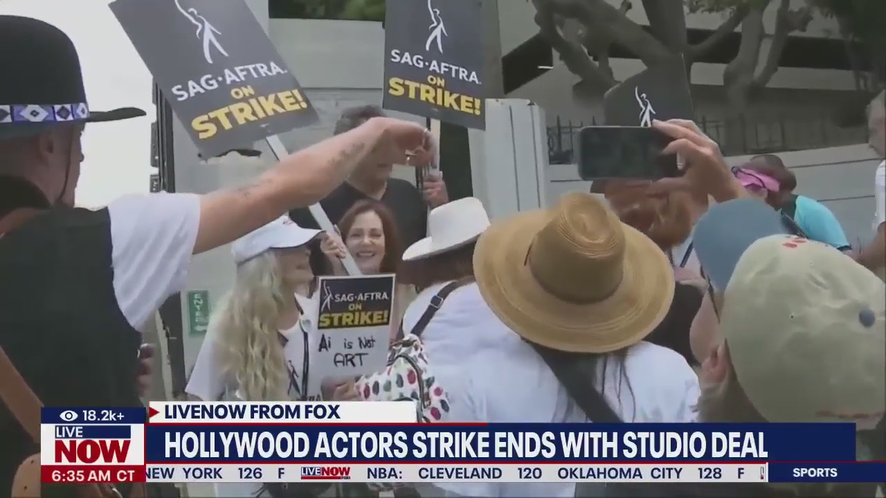 Strike Ends: Actors and studios make deal